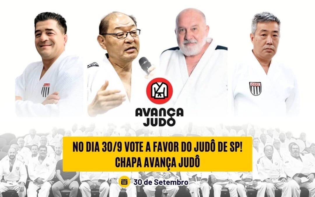 Chapa AVANÇA JUDÔ